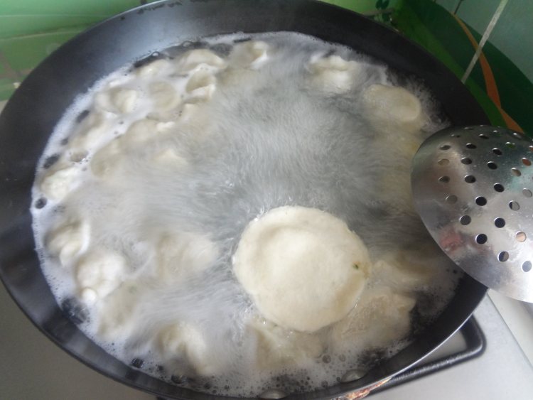 猪瘦肉小白菜饺子步骤11