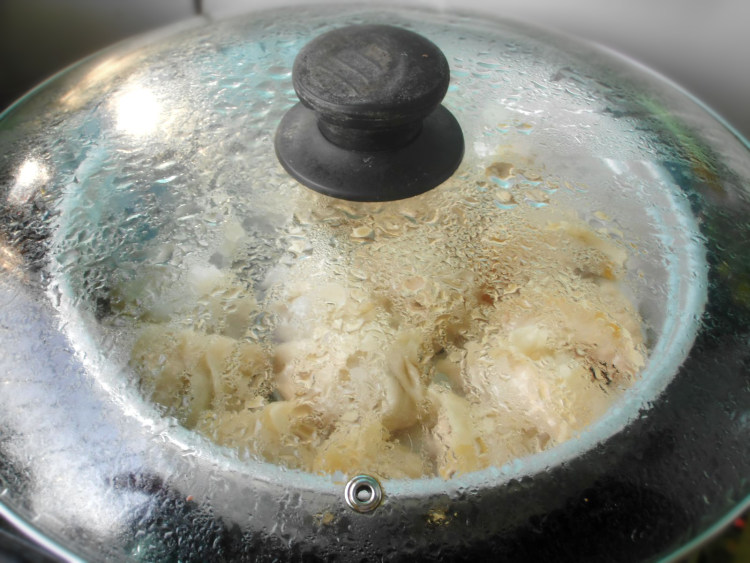 泡菜饺子步骤7