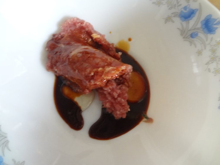 猪肉平菇青菜双色饺子步骤3