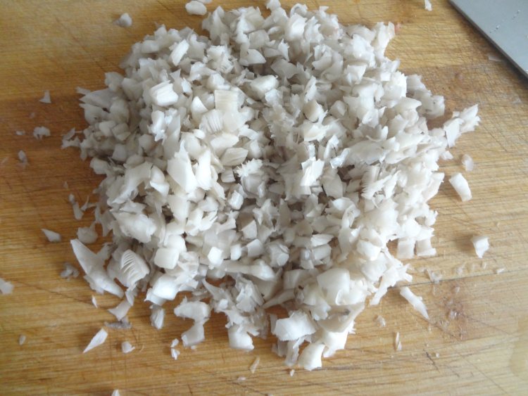 猪肉平菇青菜双色饺子步骤6