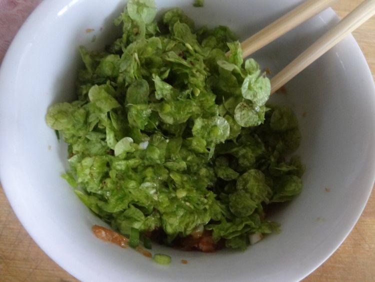 榆钱饺子步骤6