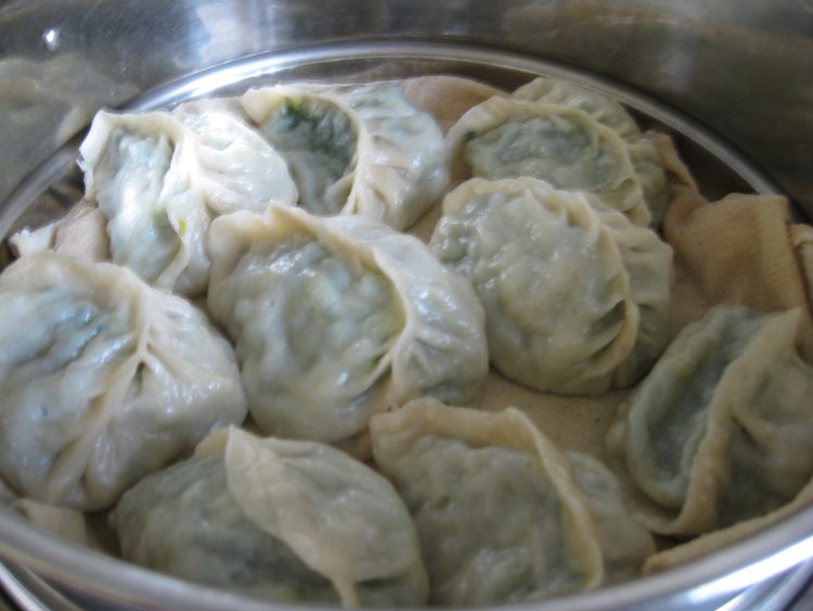 萝卜缨馅蒸饺步骤10