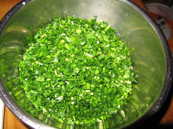 韭菜猪肉蘑菇饺步骤6