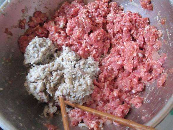 韭菜猪肉蘑菇饺步骤11