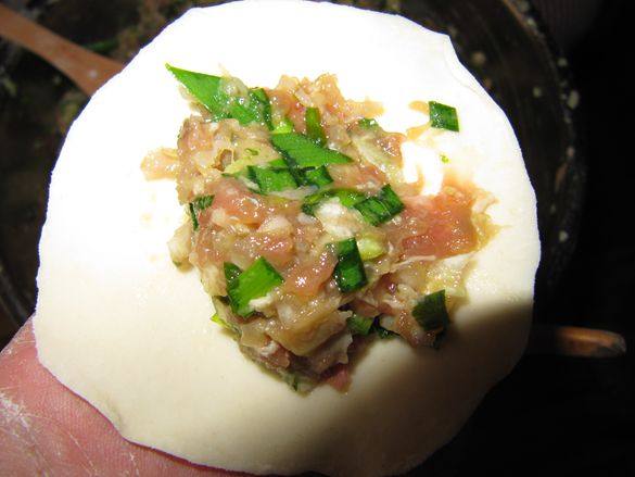 韭菜猪肉蘑菇饺步骤24