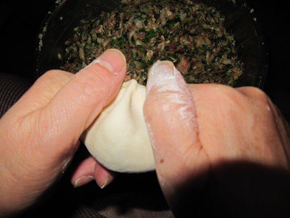 韭菜猪肉蘑菇饺步骤26