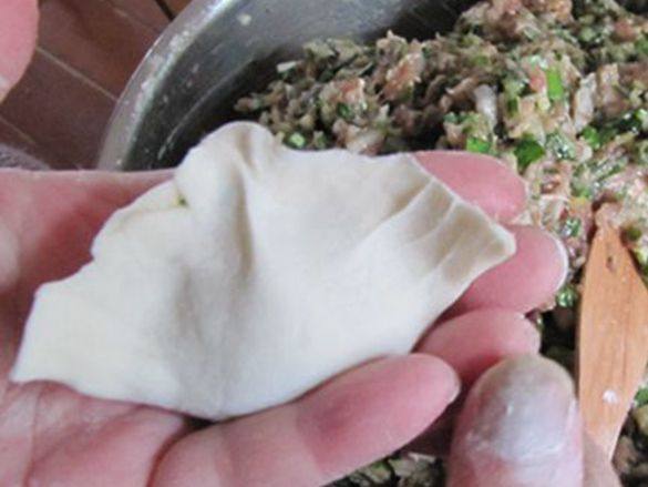 韭菜猪肉蘑菇饺步骤27