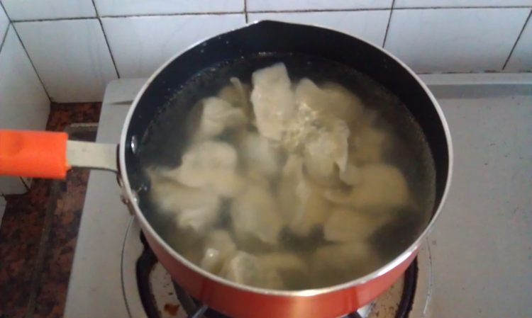 韭菜鲜肉饺步骤11
