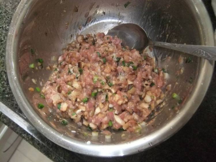 黄金香菇猪肉饺子步骤5