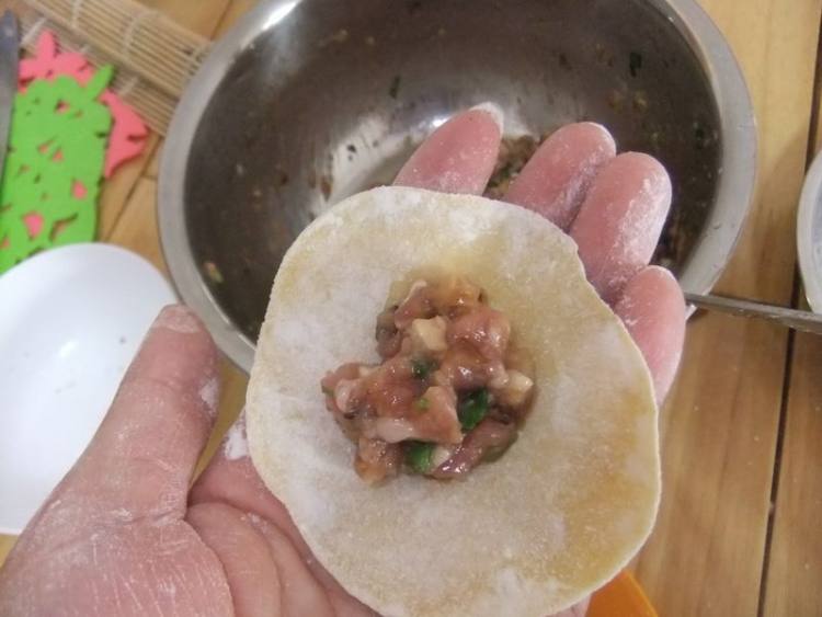 黄金香菇猪肉饺子步骤7