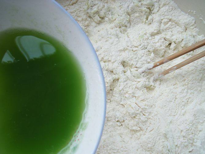 黄瓜鸡蛋香菇饺子步骤4