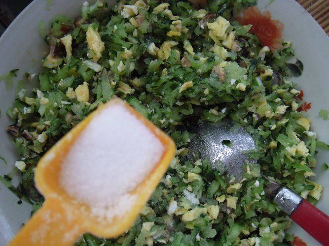 黄瓜鸡蛋香菇饺子步骤9