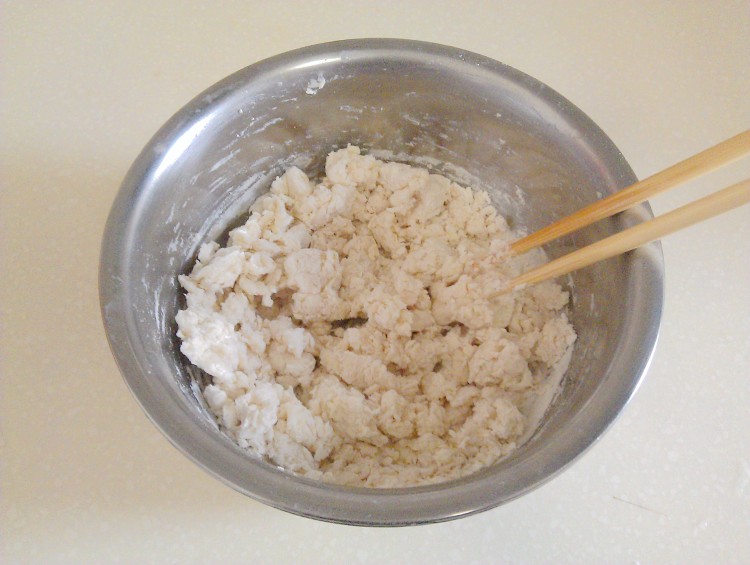 香菇青菜烫面蒸饺步骤1