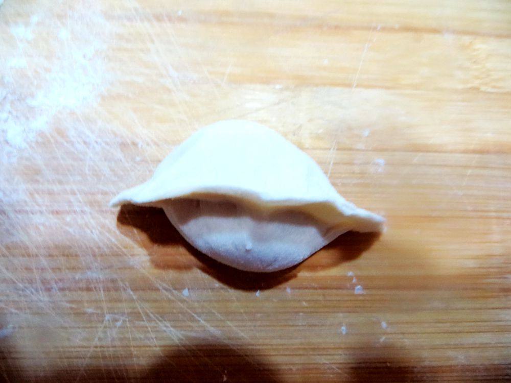 猪肉角瓜馅饺子步骤9