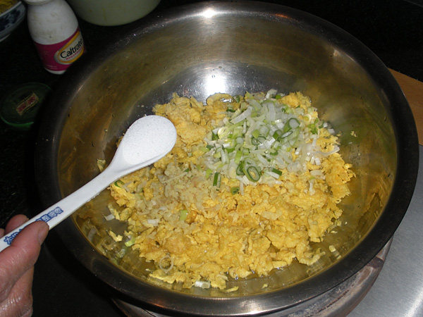 韭菜鸡蛋荞麦面水饺步骤11