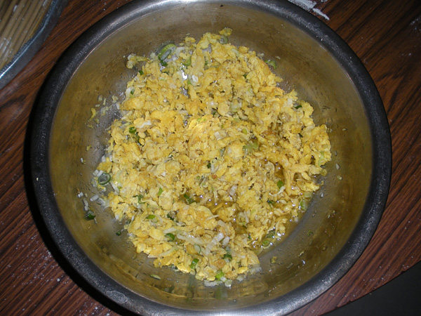韭菜鸡蛋荞麦面水饺步骤16