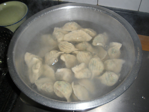 韭菜鸡蛋荞麦面水饺步骤21