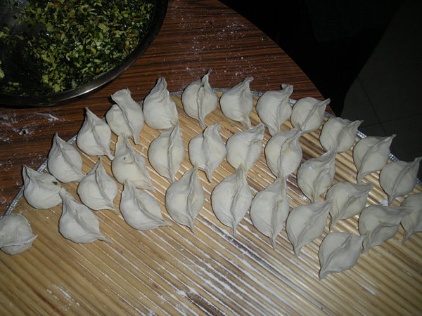 韭菜鸡蛋荞麦面水饺步骤20
