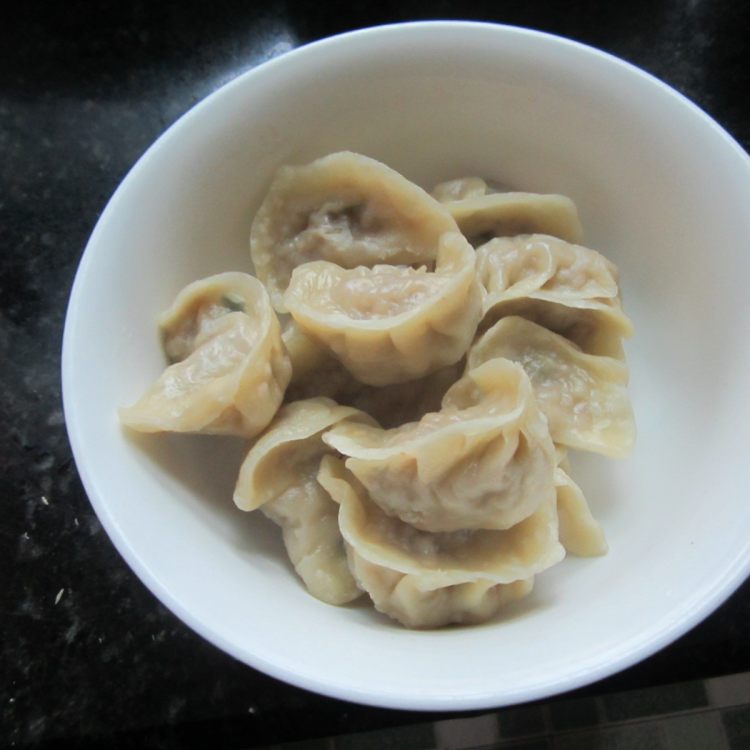 蛋花水饺步骤5