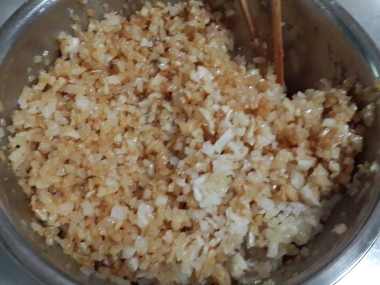 萝卜馅饺子步骤4