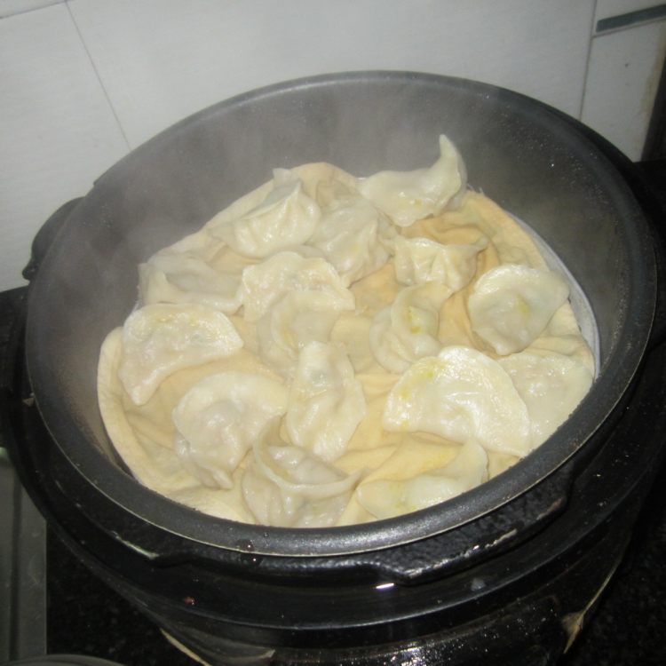 白菜南粉煮饺子步骤3