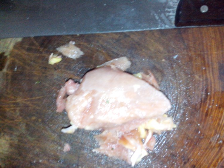 鸡肉胡萝卜水饺步骤3