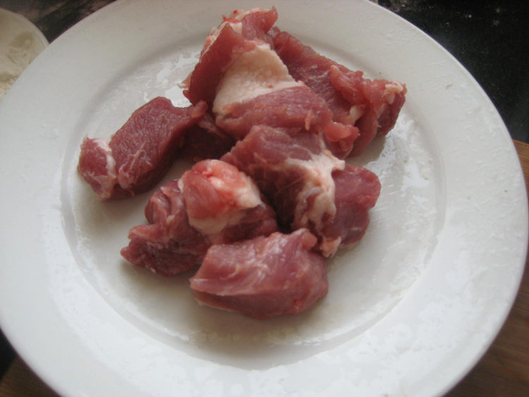 羊肉馅蒸饺步骤1