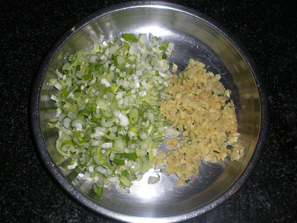 腌雪菜牛肉馅饺子步骤6