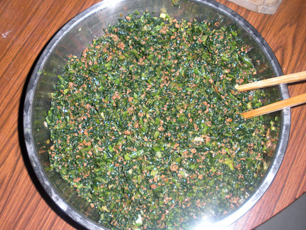 腌雪菜牛肉馅饺子步骤16
