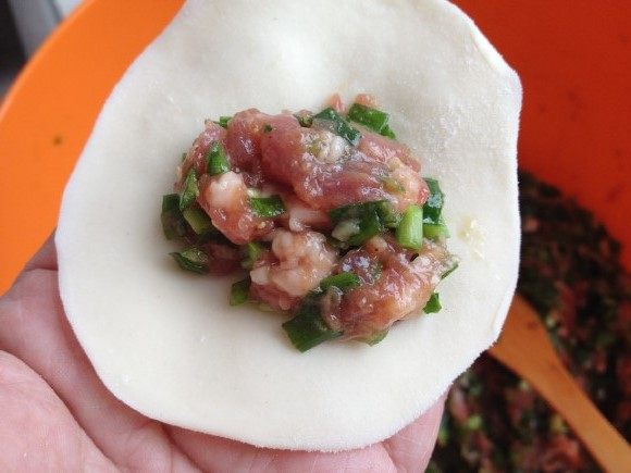 韭菜猪肉馅饺子步骤10