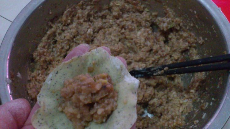 绿豆面羊肉水饺步骤9