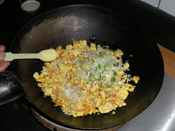 韭菜鸡蛋素水饺步骤11