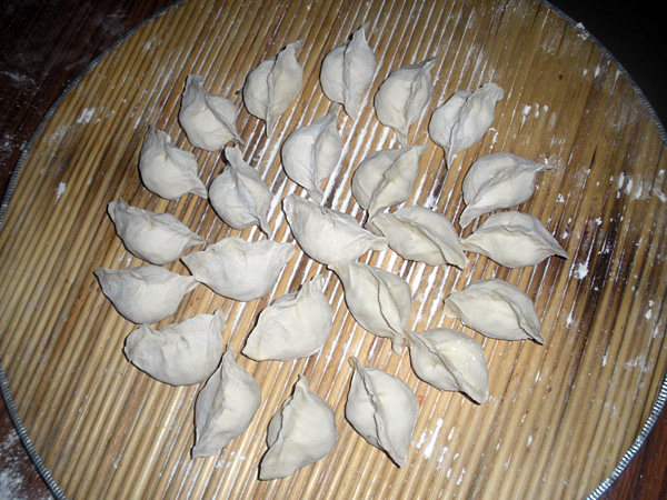 韭菜鸡蛋素水饺步骤17
