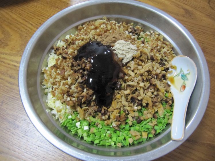 什锦素水饺步骤12