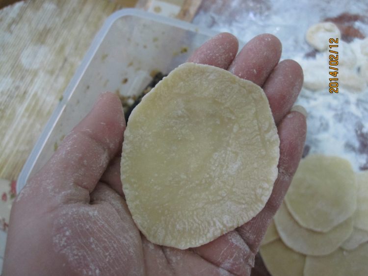 菌类鸡肉水饺步骤10