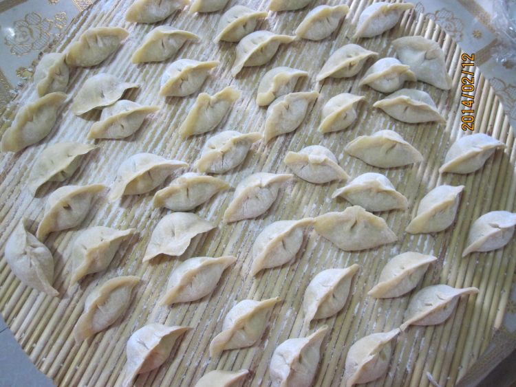 菌类鸡肉水饺步骤14