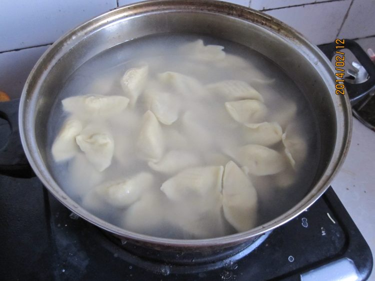 菌类鸡肉水饺步骤16