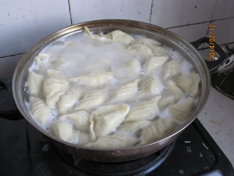 菌类鸡肉水饺步骤19