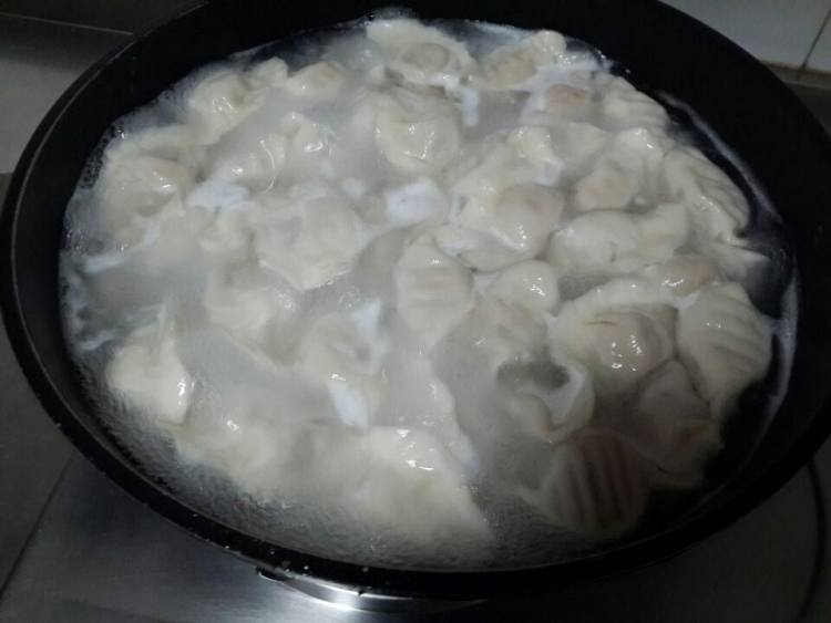 干萝卜条里脊饺子步骤8
