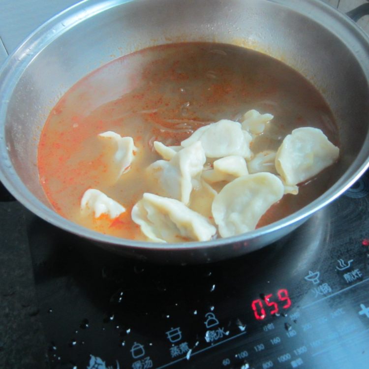 麻辣粉丝饺子步骤9
