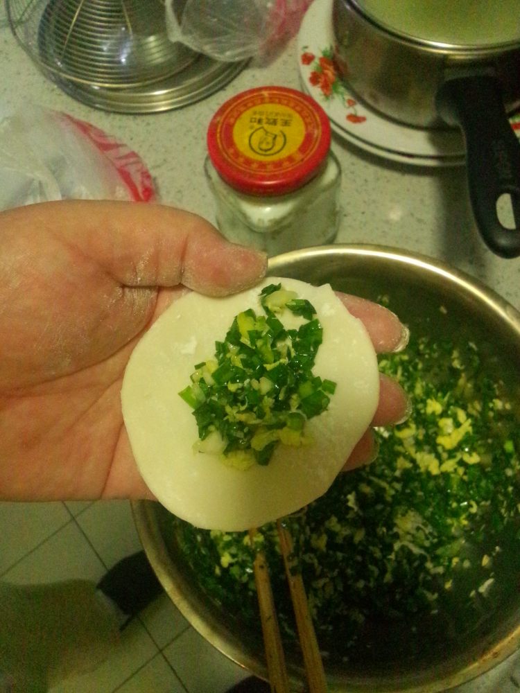 鸡蛋茴香饺子步骤12