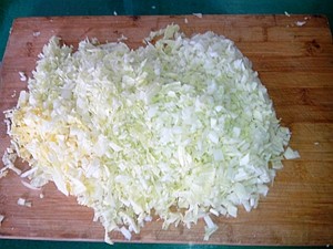 肉圆白菜饺子步骤4