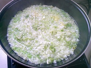 肉圆白菜饺子步骤7