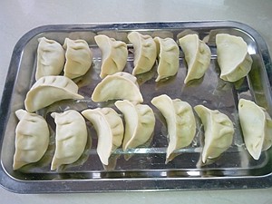 肉圆白菜饺子步骤14