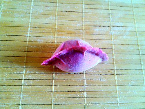 火龙果饺子步骤21