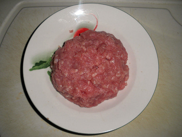 蒜黄猪肉水饺步骤2