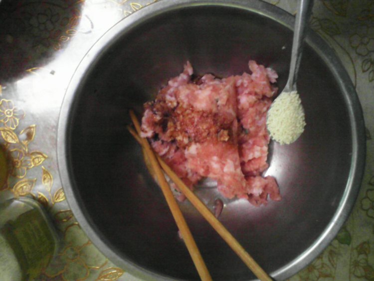 大葱鲜肉饺子步骤8