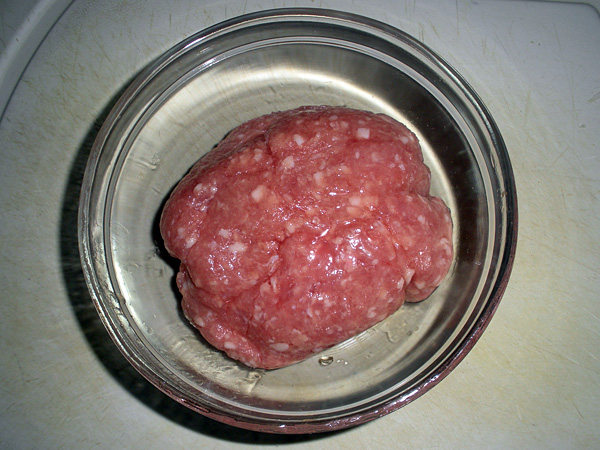 白菜羊肉水饺步骤2