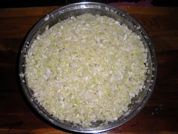 白菜羊肉水饺步骤7