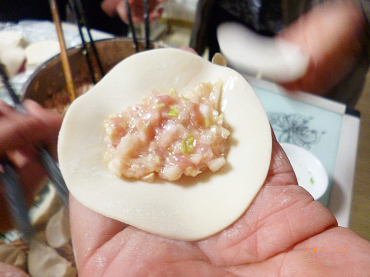 猪肉大白菜饺子步骤6
